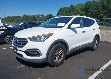2017 Hyundai Santa Fe Sport 2.4L из США, поврежденный, VIN 5NMZT3LBXHH037887